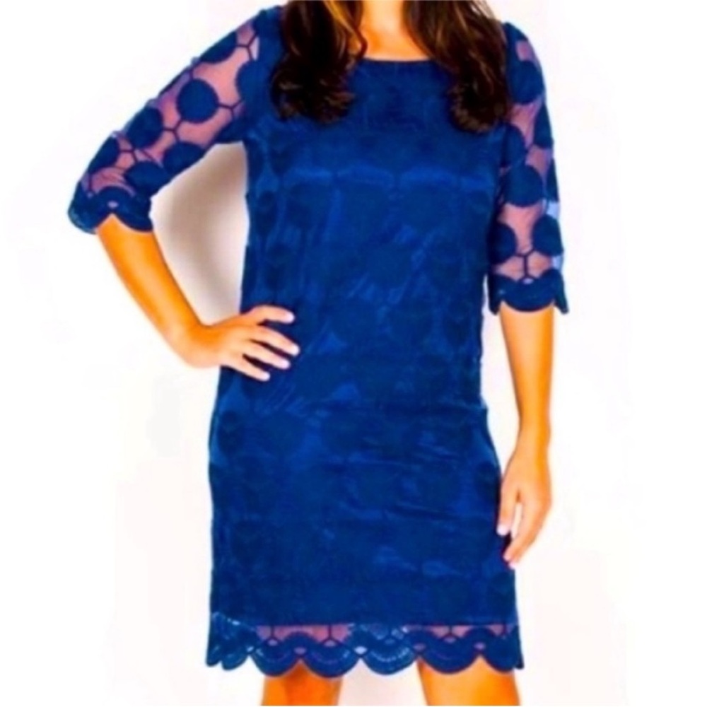 Elegant Tracy Negoshian Lace Dress Like New!